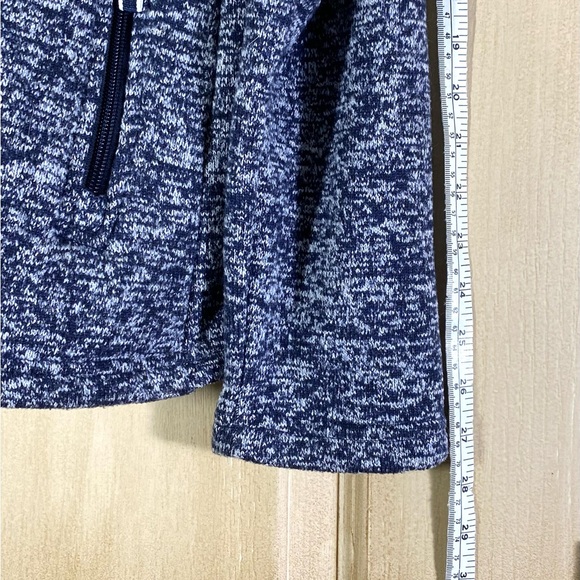 Mountain Warehouse Nevis Womens Sz 12 Hoodie Navy Zip Lightweight Travel Comfort - Picture 4 of 7